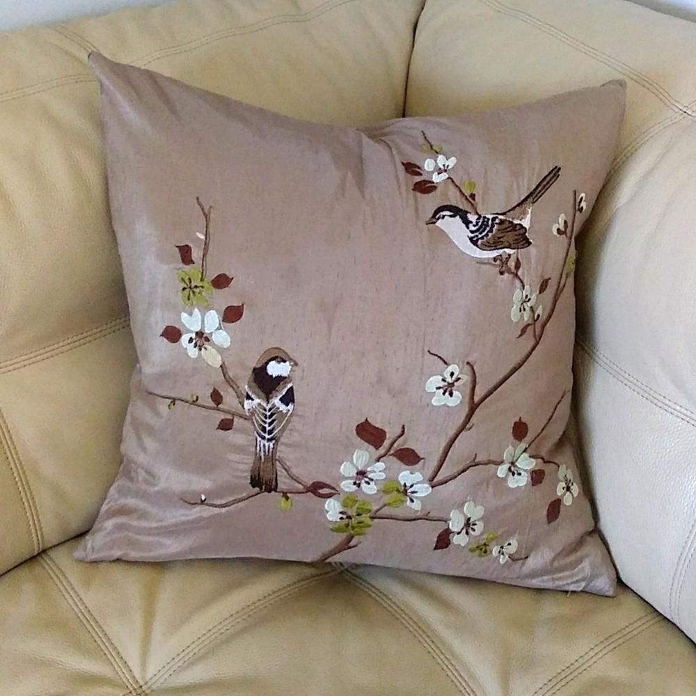 Grammercy Studio‎ throw pillow cover birds branch